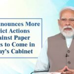 प्रधानमंत्री ने आज की कैबिनेट बैठक में दस्तावेज़ लीक के खिलाफ और भी सख्त कार्रवाई की घोषणा की।